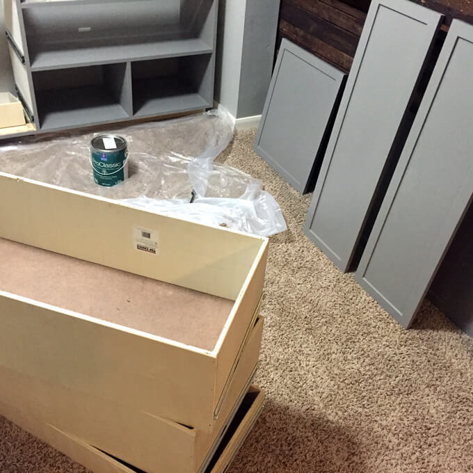 Building Office Cabinets