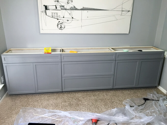 Building Office Cabinets