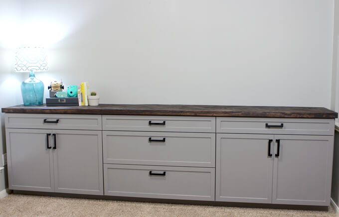 Home office clearance base cabinets