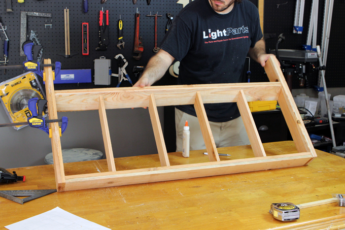 DIY Outdoor Sectional for Under $100