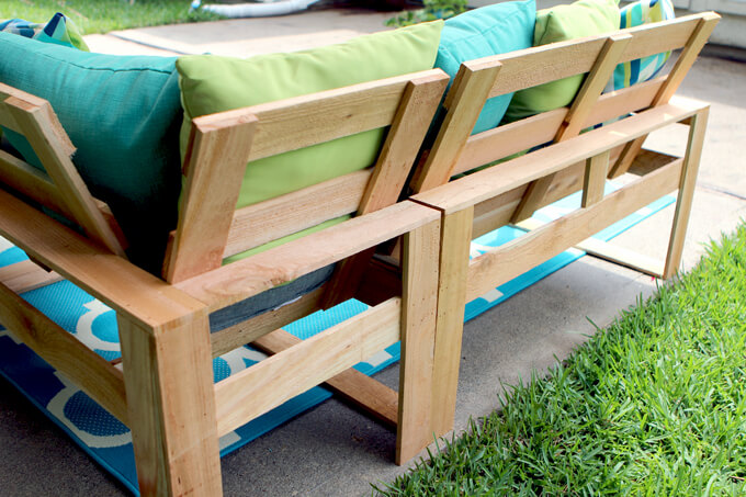 Build an Outdoor Sectional for under 100 Gray House Studio