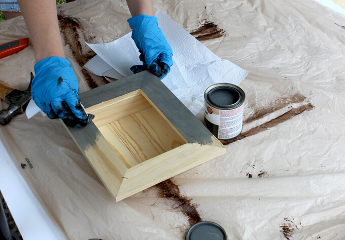 DIY Picture Frame Planter