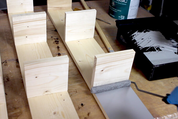 Wall-Mounted Plant Shelves