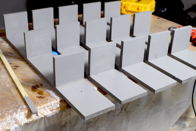 Wall-Mounted Plant Shelves