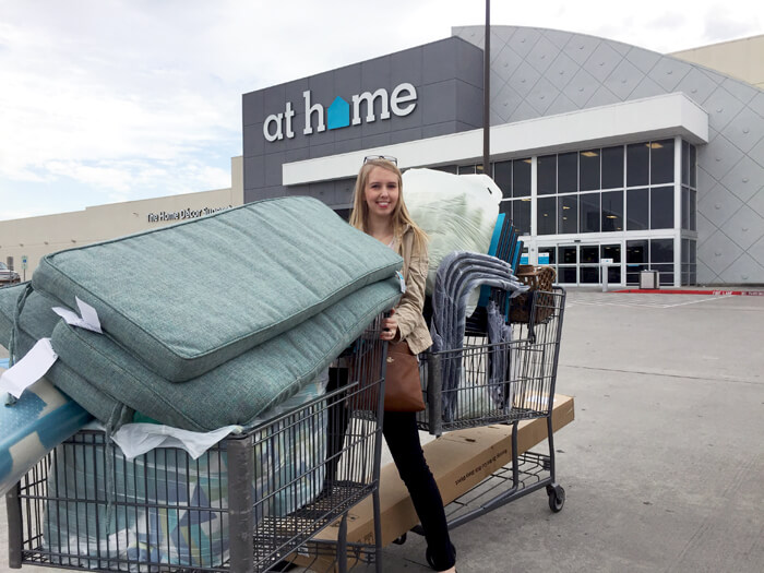 Power Shopping for our Back Patio