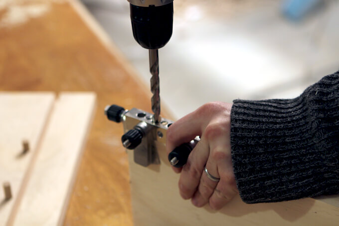 Gray House Studio DIY Record Stand