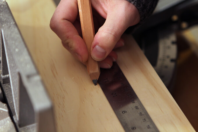 Gray House Studio DIY Record Stand