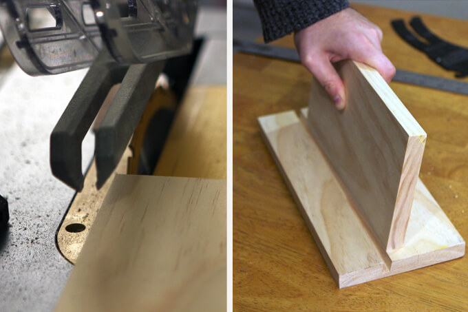 Gray House Studio DIY Record Stand