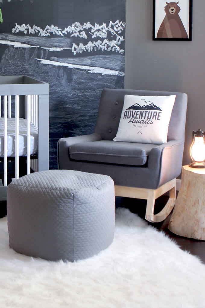 DIY Upholstered Rocking Chair, Home Decor