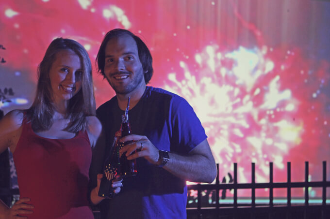 Fireworks Photo Booth