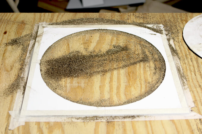 DIY Vintage Gymnasium Clock