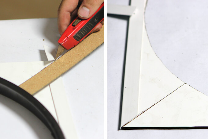 DIY Vintage Gymnasium Clock