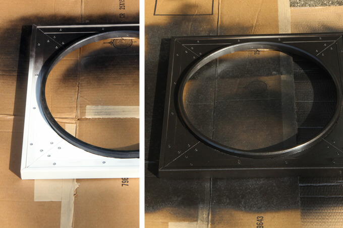 DIY Vintage Gymnasium Clock