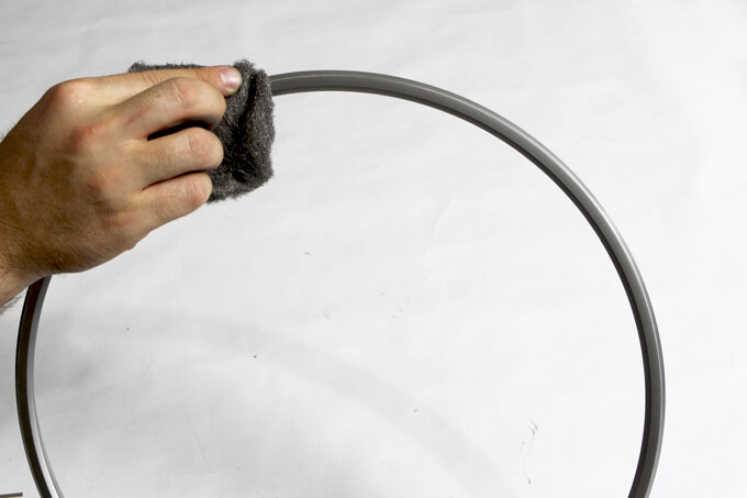 DIY Vintage Gymnasium Clock