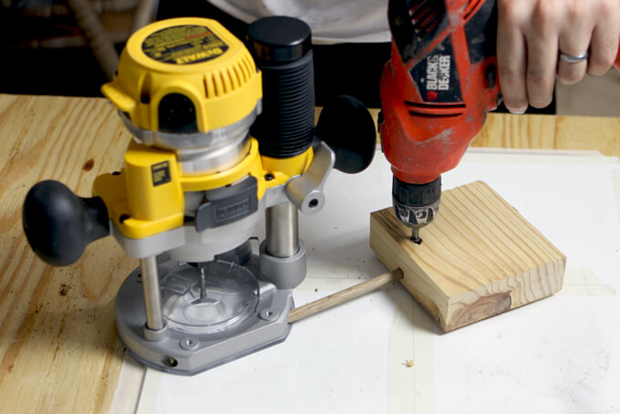 DIY Vintage Gymnasium Clock