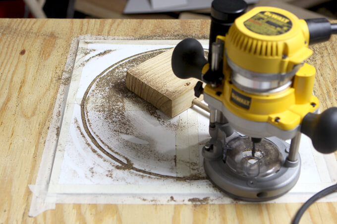 DIY Vintage Gymnasium Clock