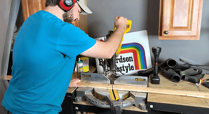 Wooden Christmas Tree Advent Calendar DIY