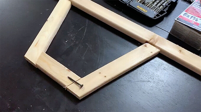 Wooden Christmas Tree Advent Calendar DIY