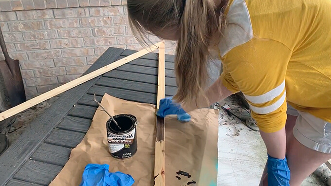 Wooden Christmas Tree Advent Calendar DIY