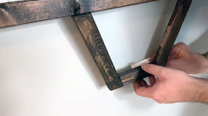 Wooden Christmas Tree Advent Calendar DIY