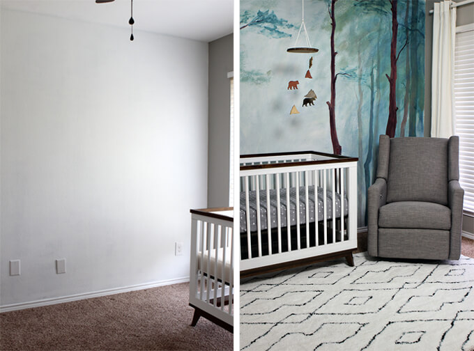 Nursery Before and After