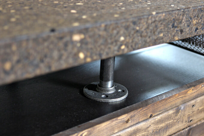 DIY Work Table - IKEA MALM Dresser Hack 